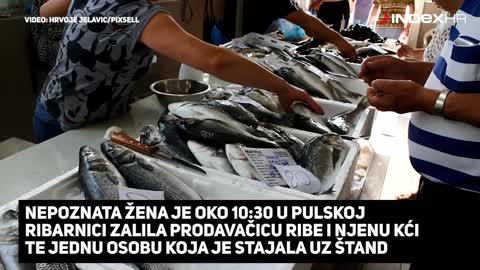 Starica u Puli kiselinom zalila prodavačicu i njenu kćer