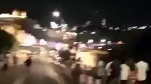Fights breaking out in the holy land
