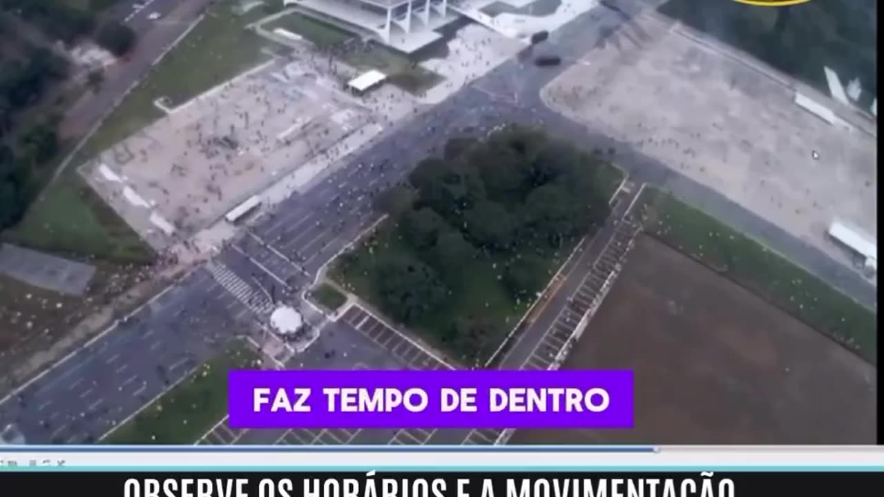 Vídeo vazado de uma câmera do Congresso Nacional mostra, minuto a minuto, a invasão do Palácio do Planalto!