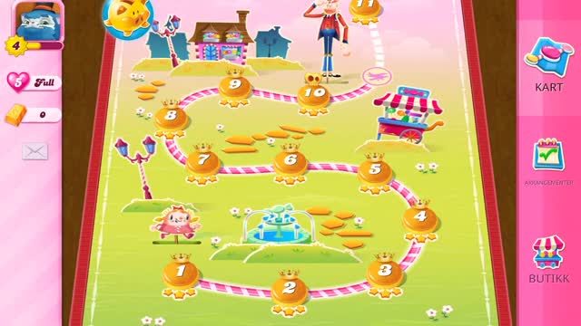 Level 18 CandyCrush Saga with Pfydaux