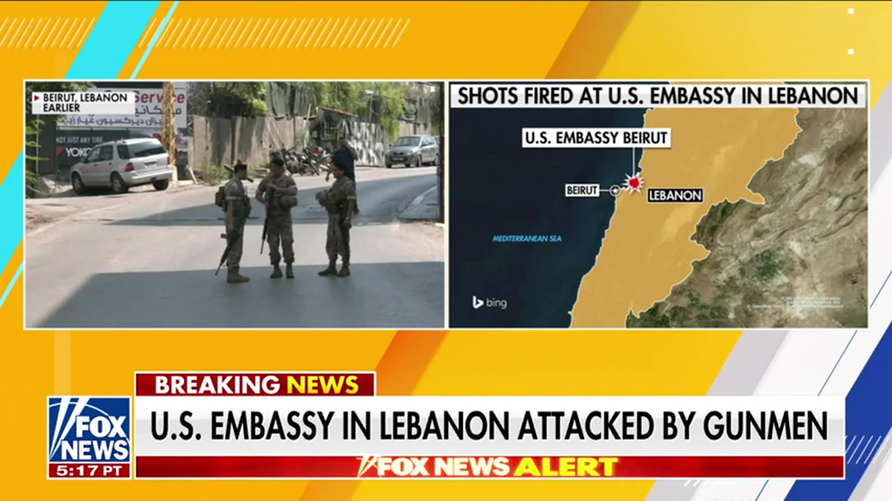 US embassy in Lebanon attacked by gunmen Gutfeld News