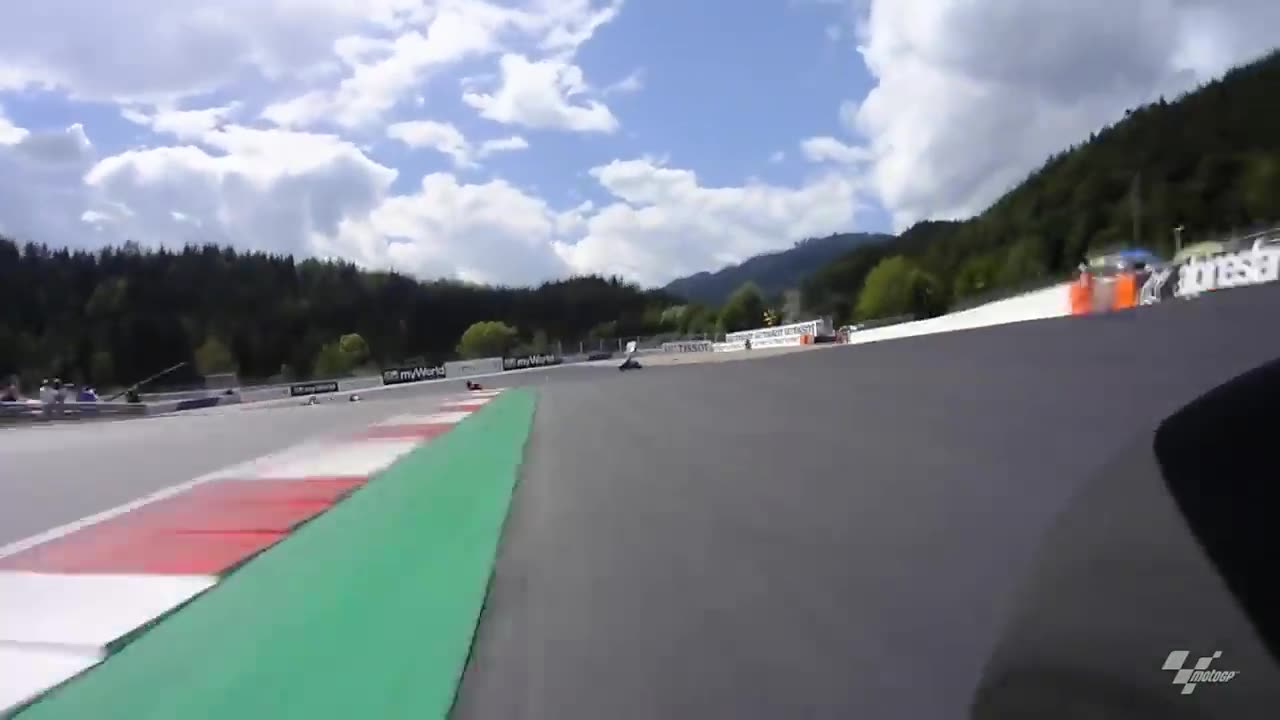 Terrifying MotoGP™ crash from every angle | #AustrianGP 2020