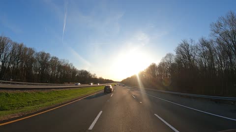 Driving Around Thru 04-20-2022 4K Front NJ New Jersey Route 80 W West Bound (3)