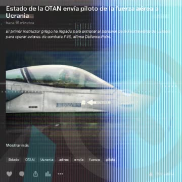 Estado de la OTAN envía piloto de la fuerza aérea a Ucrania