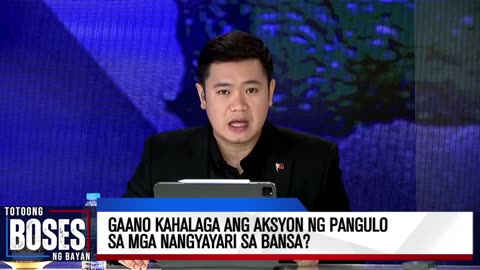 Gaano kahalaga ang aksyon ng pangulo sa mga nangyayari sa bansa?