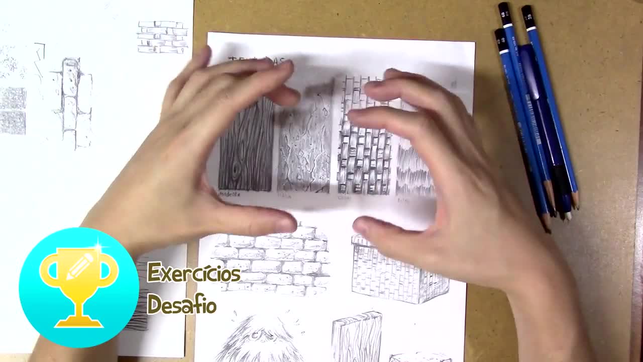 Aula 2 - Texturas e detalhamento – Como Desenhar Módulo 3 - Luz e Sombras