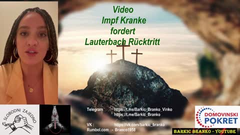 Video Impf Kranke fordert Lauterbach Rücktritt