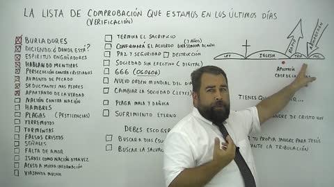 La Lista de Comprobaciòn que Muestra que Estamos en los Ùltimos Dìas