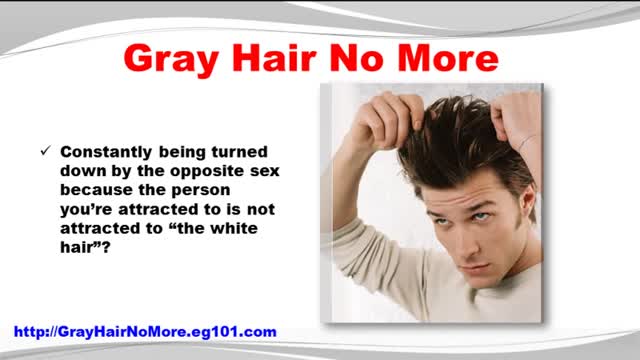 gray hair reversal - Alexander Miller - gray hair no more