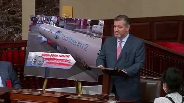 JUST IN: Ted Cruz Attacks Biden In Epic Speech Slamming Nord Stream 2 Pipeline Policy