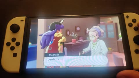 Pokemon Sword:A Meeting With Professor Magnolia