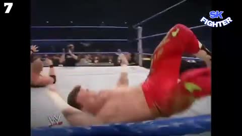 Brock Lesnar top suplex