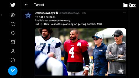 Don’t Panic, But Dak Needs Another MRI