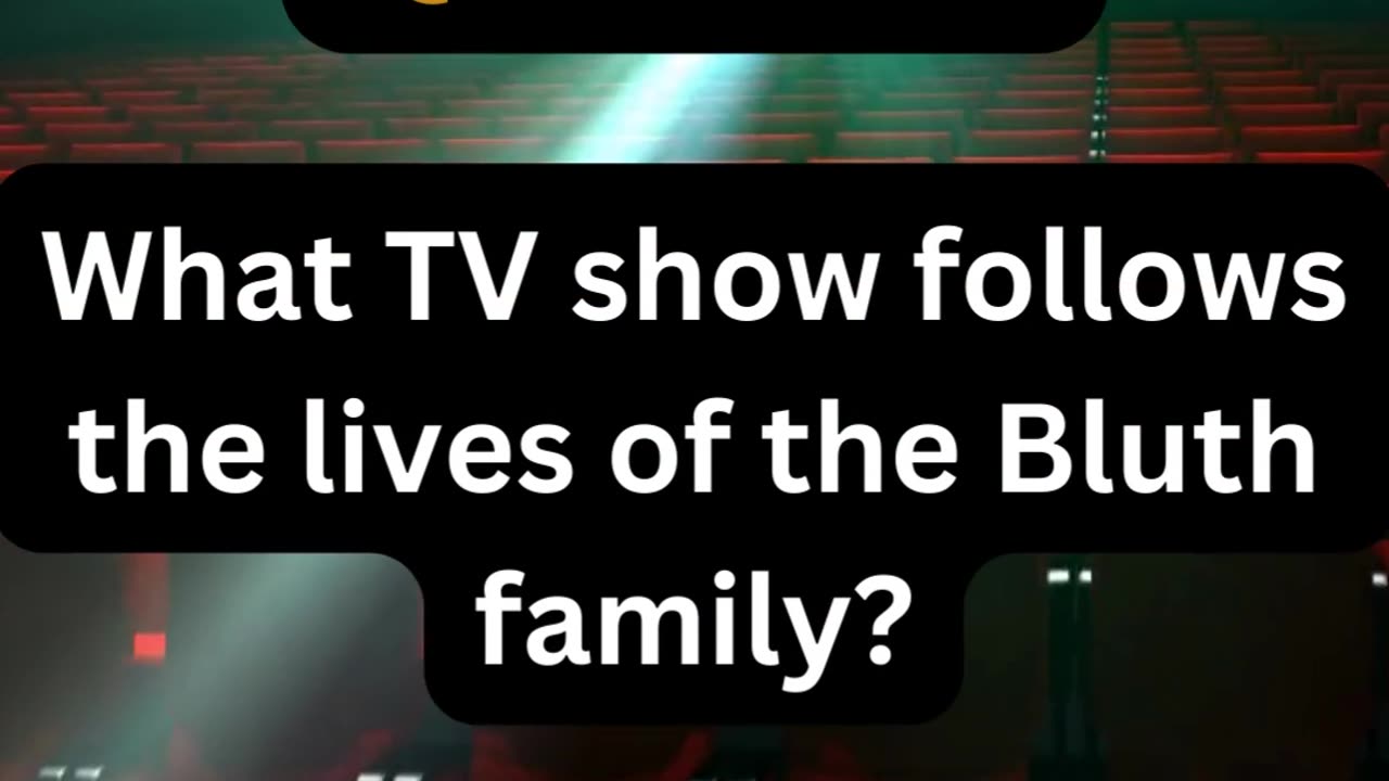 What TV show follows the lives of the Bluth family?