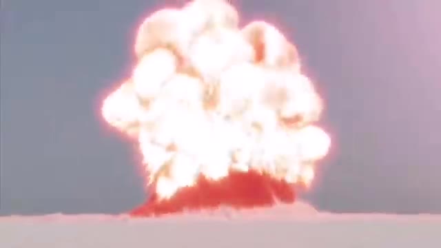Nuclear bomb test