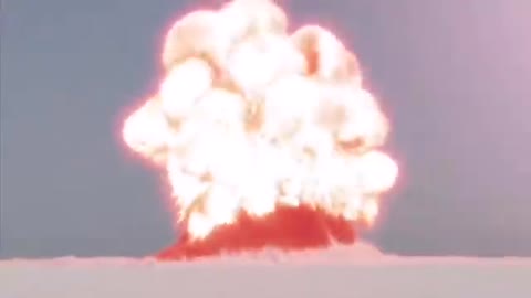 Nuclear bomb test