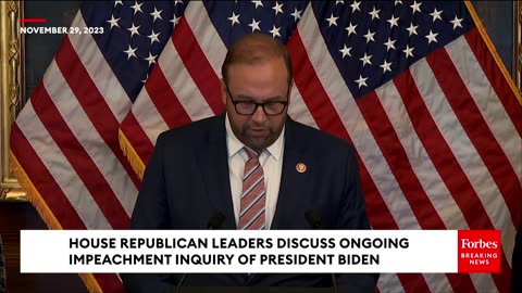 BREAKING: Speaker Johnson, Reps Claim 'Evidence' Biden Benefited From 'Corrupt Influence Peddling'