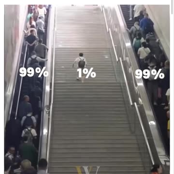 Don’t be afraid to be the 1%