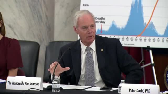 Senator Ron Johnson: Those Telling the Truth About COVID Vaccines Pay a High Price