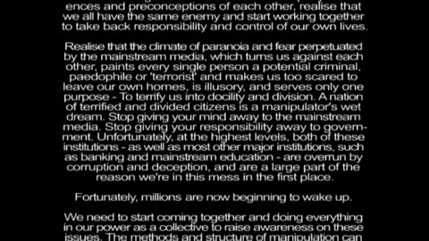 Wake Up Call – New World Order