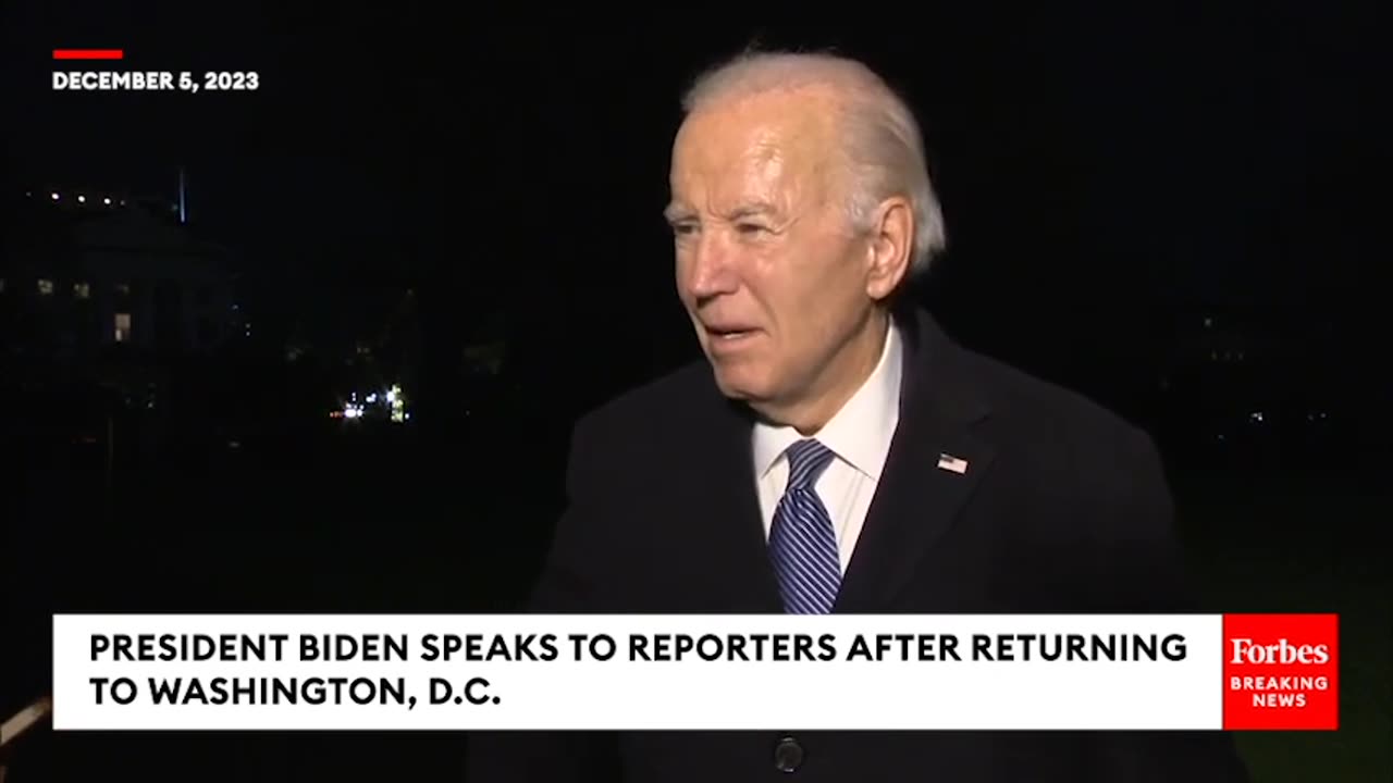 Biden Asked Point Blank- 'Would You Be Running For President If Trump Wasn't Running-'