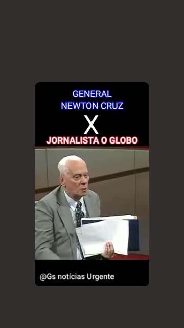 Honorable General Newton Cruz frames militant leftist journalist in the 1980s