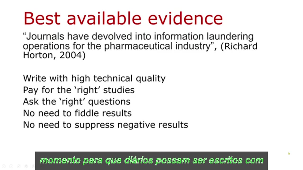 A medicina baseada em evidências é agora impossível?