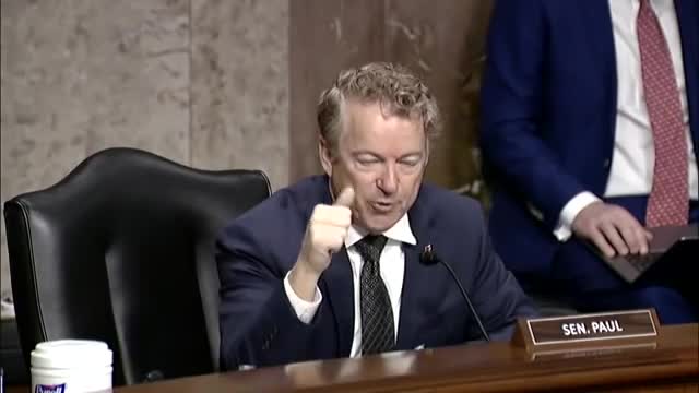 Rand Paul And Dr. Fauci Engage In Another Epic Senate Clash: 'Reprehensible!'