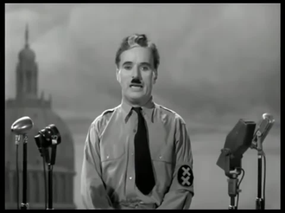 Wider den Hass und die Intoleranz – Charlie Chaplin große Rede an die Menschheit