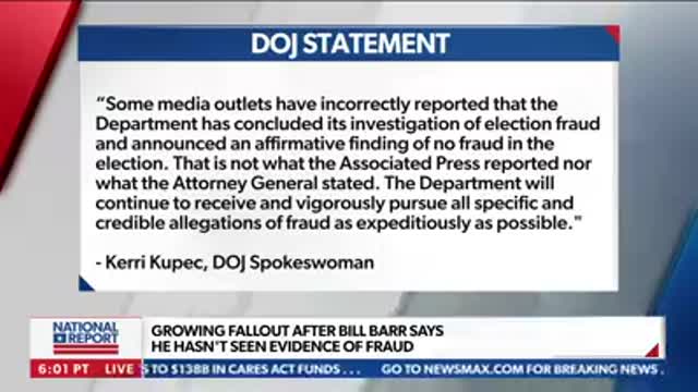 Barr tries to walk back his comments