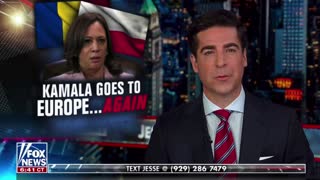 Jesse Watters mocks Biden for sending Kamala to Europe