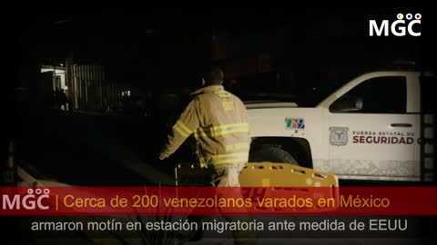 🚨ÚLTIMA HORA🔥 VENEZOLANOS ARMAN MOTIN EN LA FRONTERA EEUU