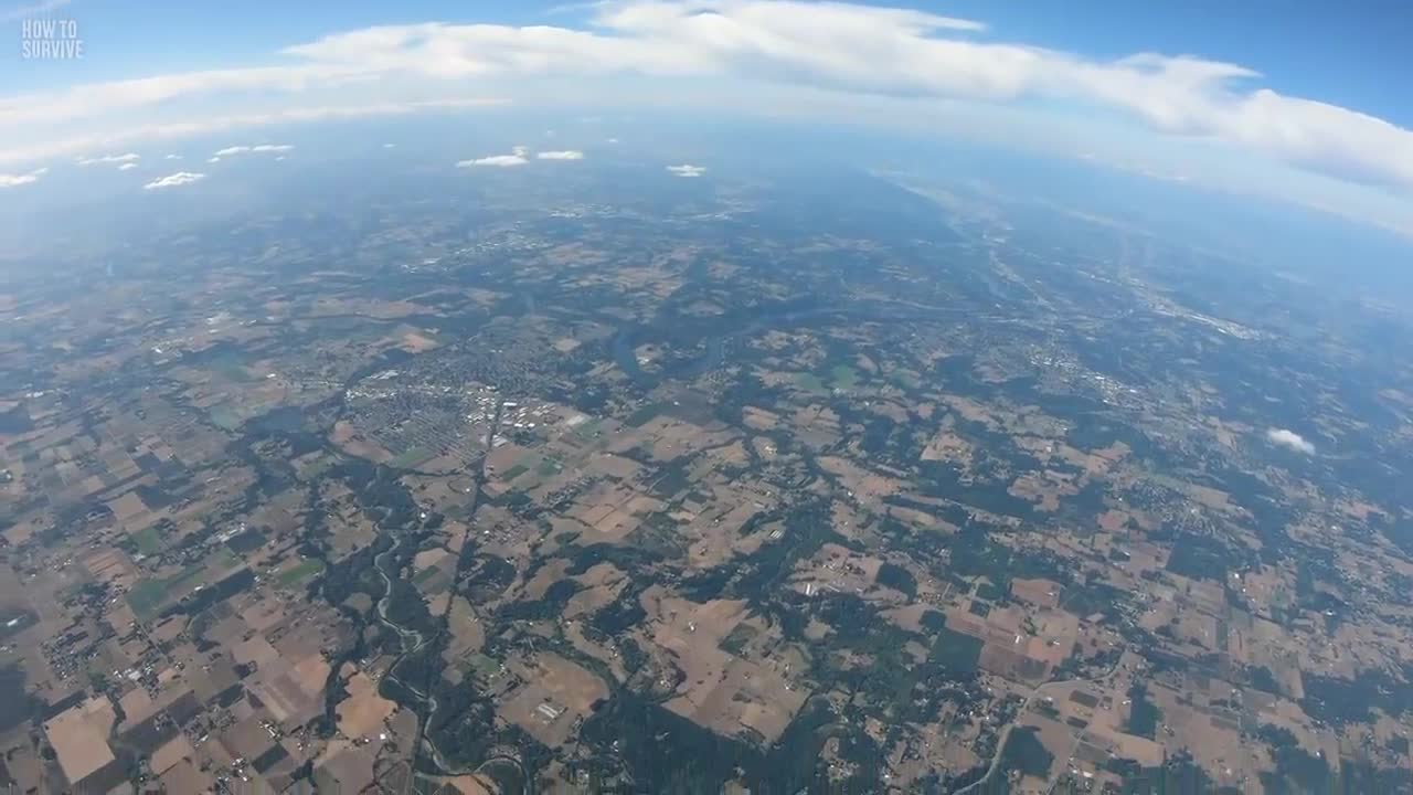 How to survive falling from height without a Parachute