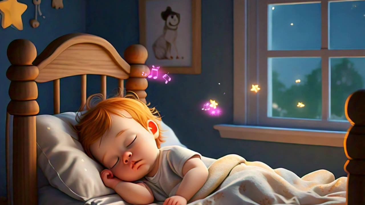 3 hours Toddlers Sleep Music 🎶💤 Three hours Baby Relax in 3 Minutes