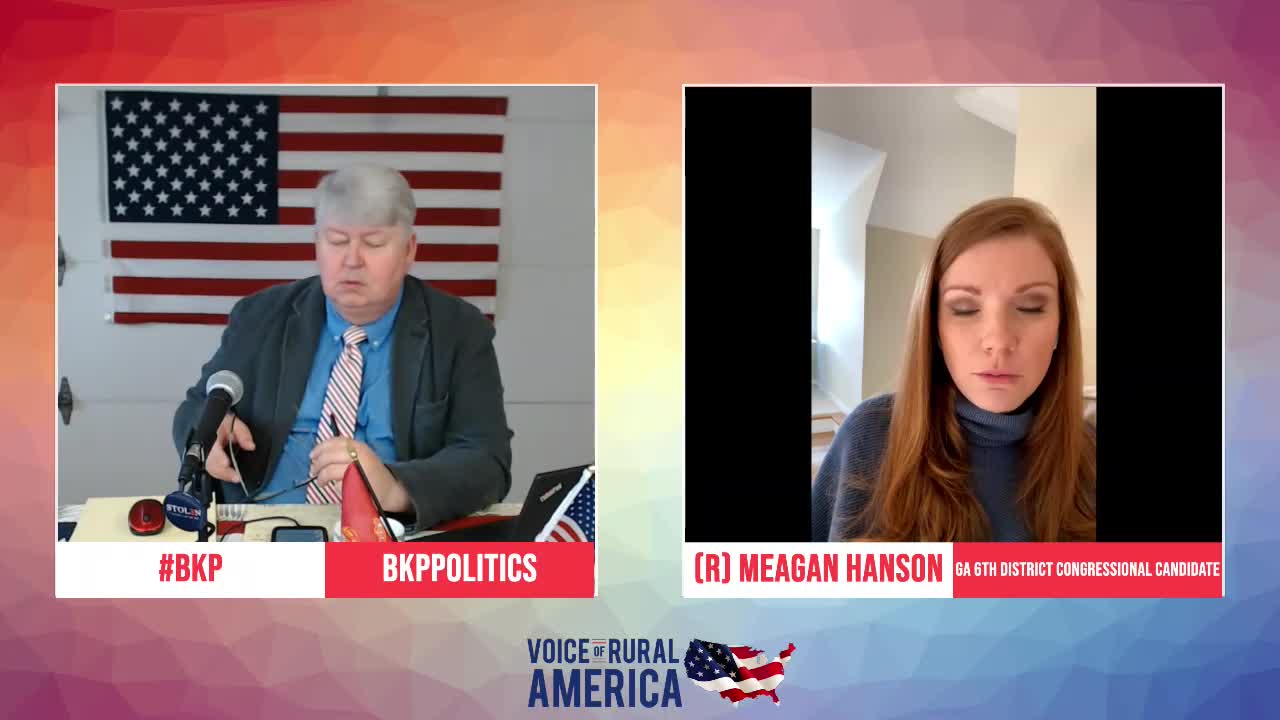 (R) Meagan Hanson-Ga 6th District Congressional Candidate joins #BKP Politics!