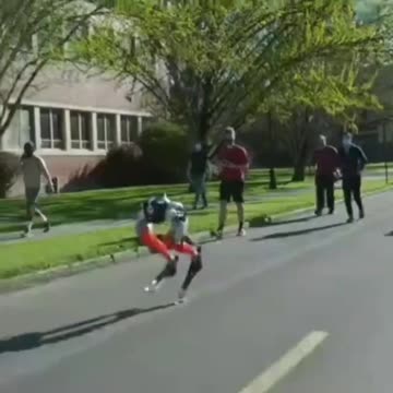 Could you beat this bipedal robot’s 5K run time? It completed the distance in 53
