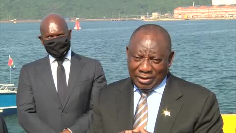 Ramaphosa leads oversight visit at Durban Port to assess progress