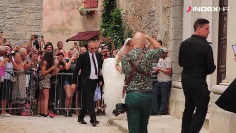 Franka Batelić, Vedran Ćorluka i Ivan Perišić došli su u crkvu