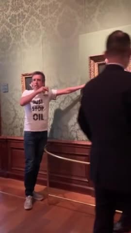 Climate Protestors Destroy Yet Another Art Piece