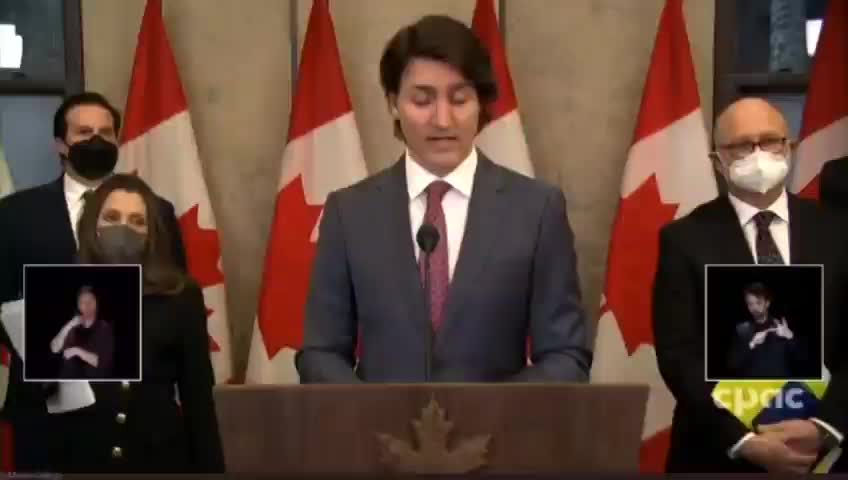 Trudeau freezes the truckers and protesters bank accounts