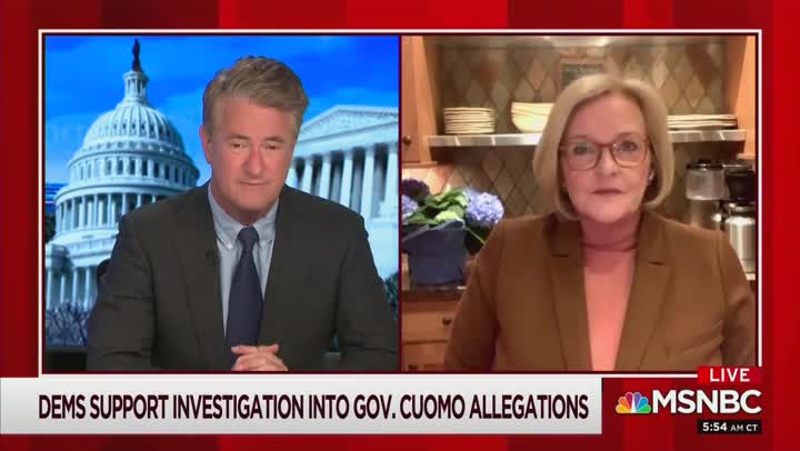 Joe Scarborough And Claire McCaskill Discuss Andrew Cuomo