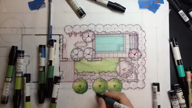 RESIDENTIAL LANDSCAPE DESIGN TIMELAPSE