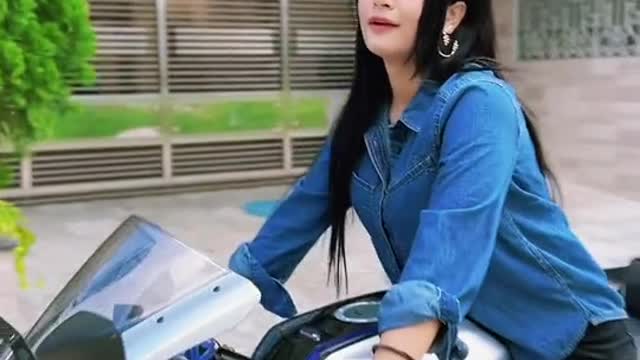 lady biker