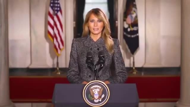 Farewell Message from First Lady Melania Trump