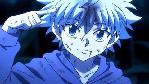 Killua the coldest character in hunter hunter🔥🔥