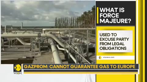 Gazprom cannot guarantee gas to Europe, cites 'extraordinary circumstances' - World News - WION