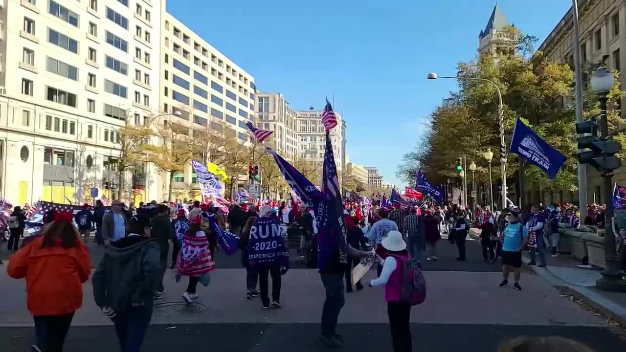 Million maga March patriots