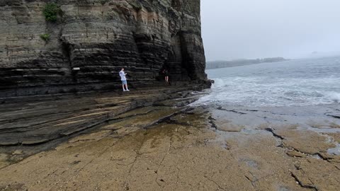 Dinosaur footprints