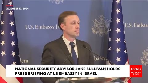 JUST IN: Jake Sullivan Says Four Americans Held In Gaza Are Dead