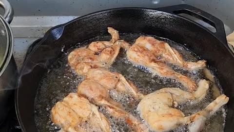 Flock it Farm: fried frog legs